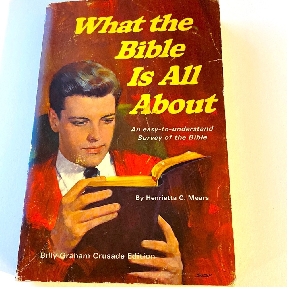 WHAT IS the Bible all ABOUT? Easy To Understand Billy Graham Crusade Edi…